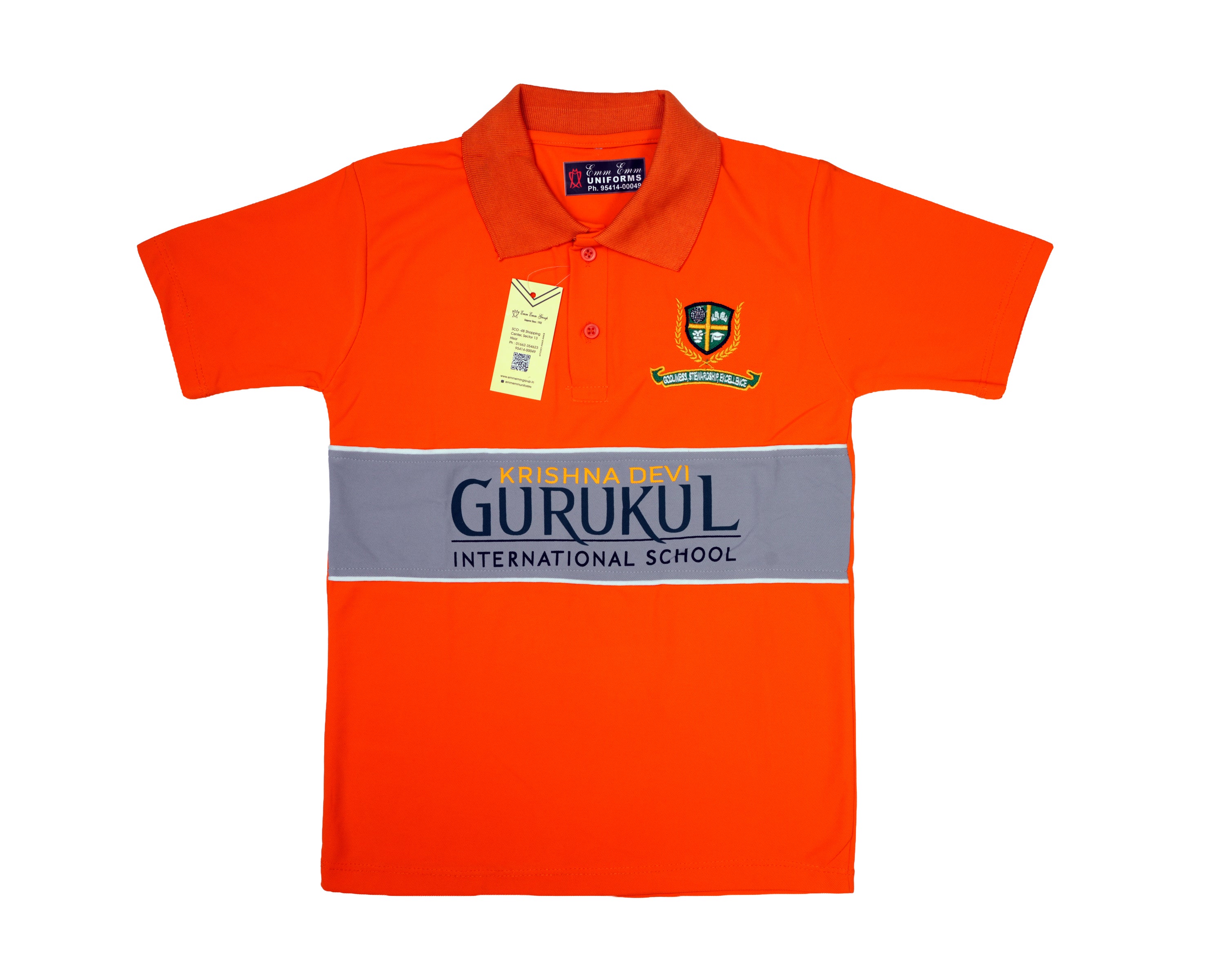 T-Shirt House Orange - Gurukul School
