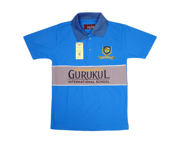 T-Shirt House Blue  - Gurukul School