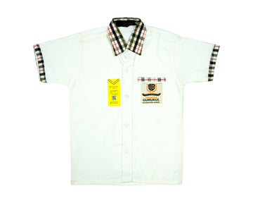 Shirt Cream H/S - Gurukul School