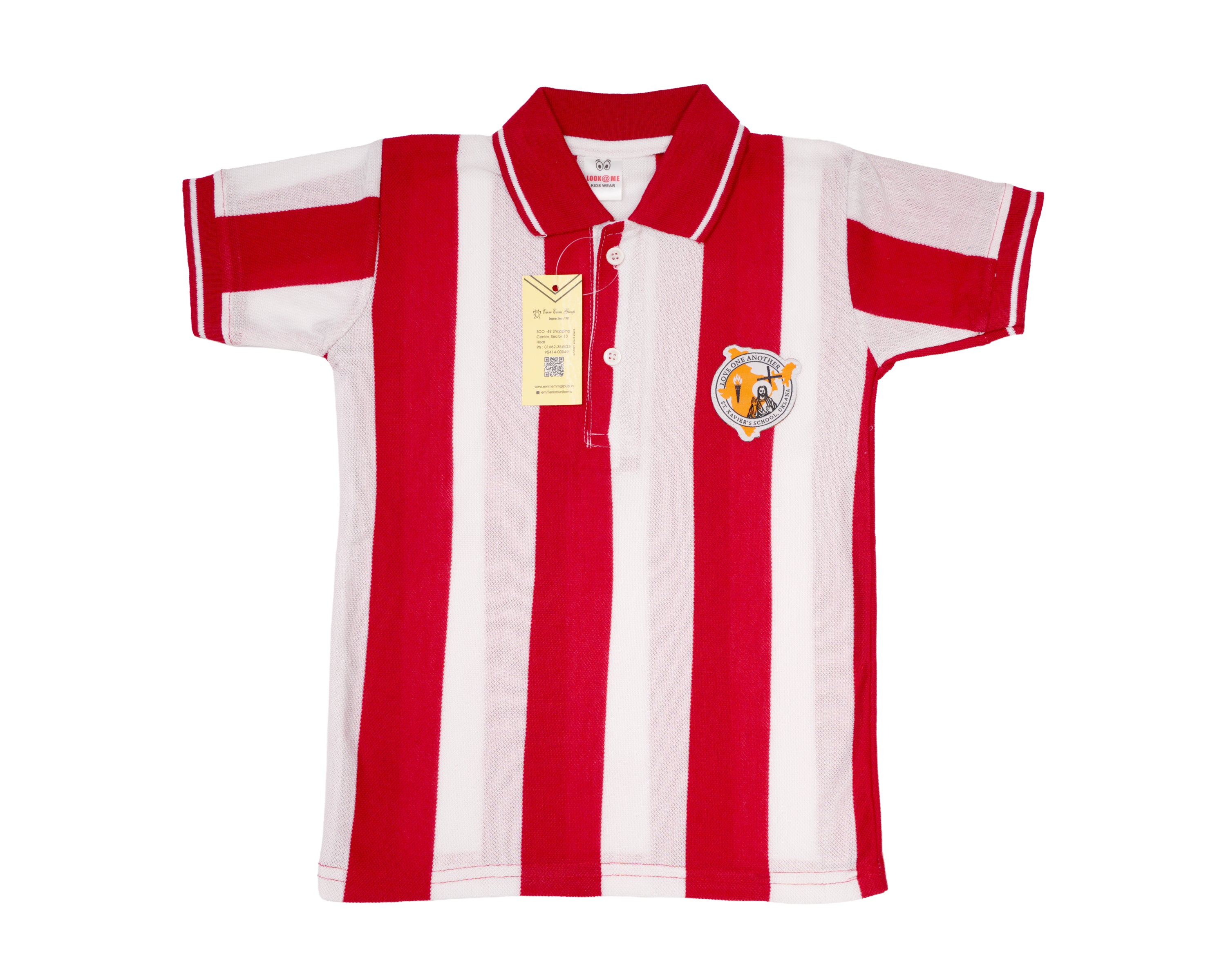 T- Shirt House Red - St Xavier School