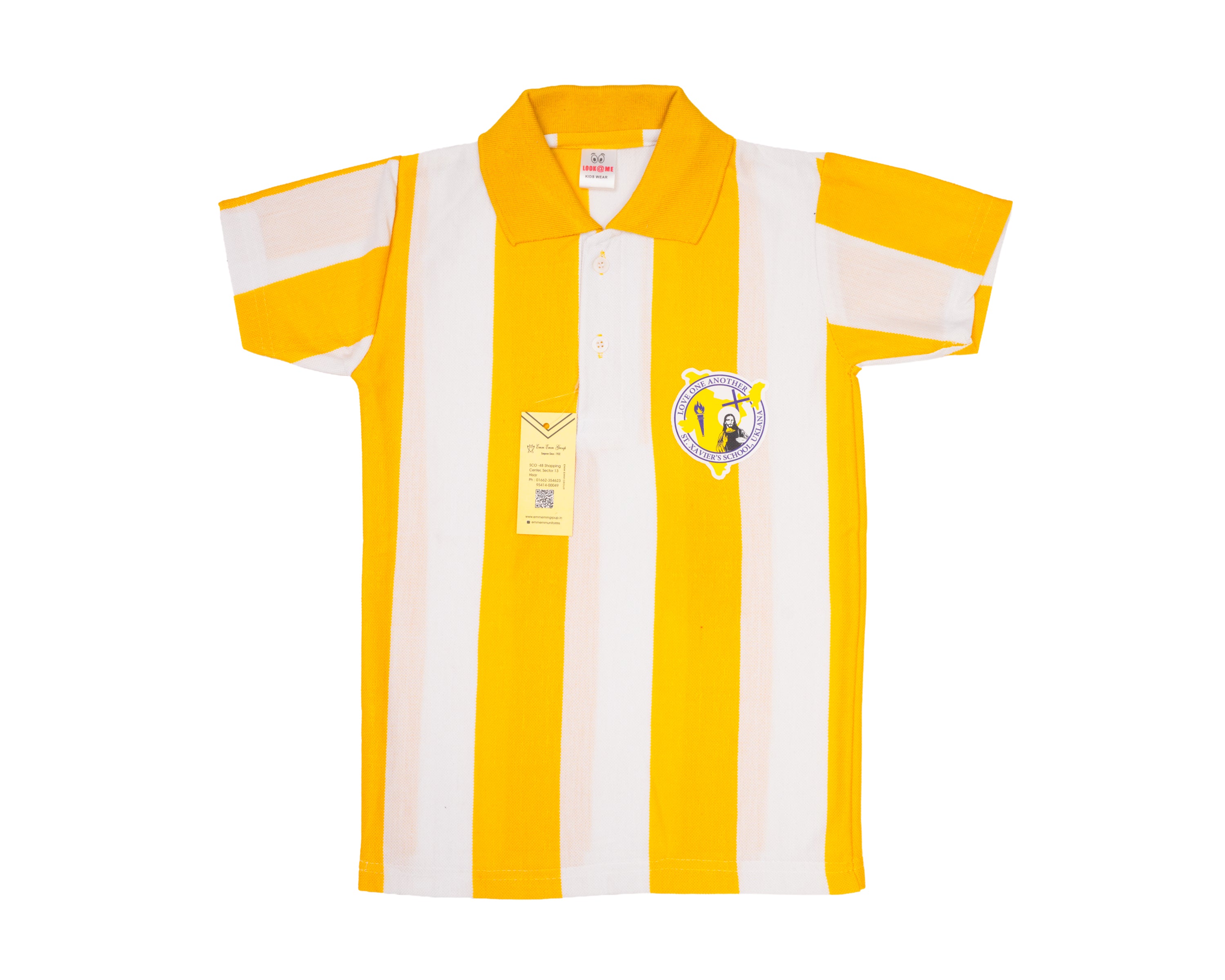 T- Shirt House Yellow - St Xavier School