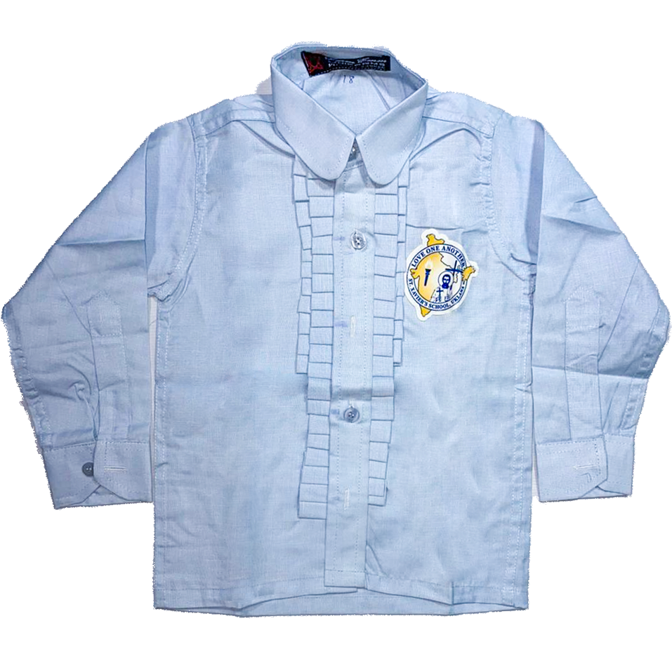 Shirt Sky Girls F/S - St Xavier School