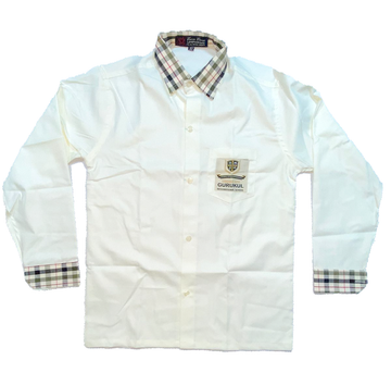 Shirt Cream F/S - Gurukul School