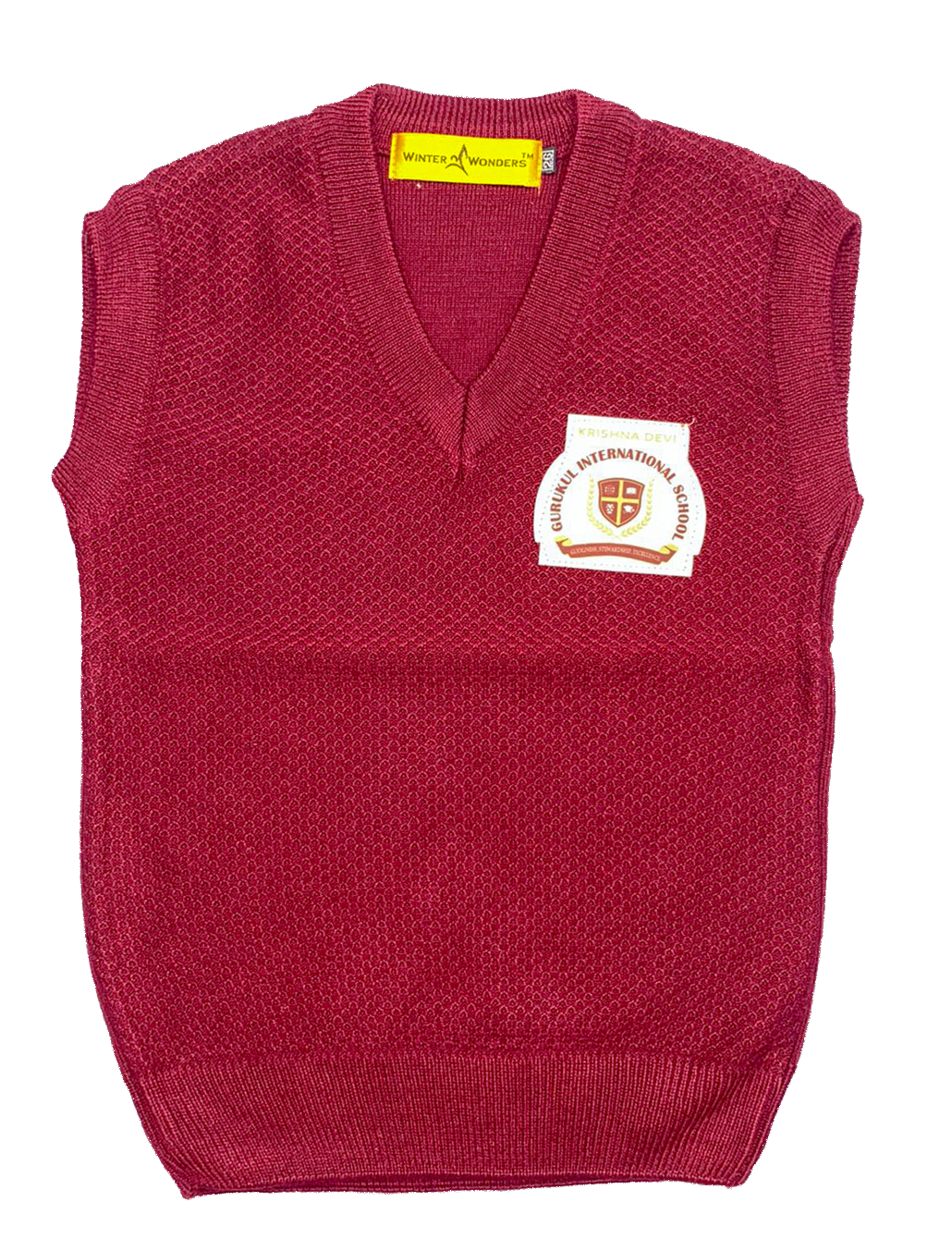 Sweater S/L Mahroon - Gurukul School