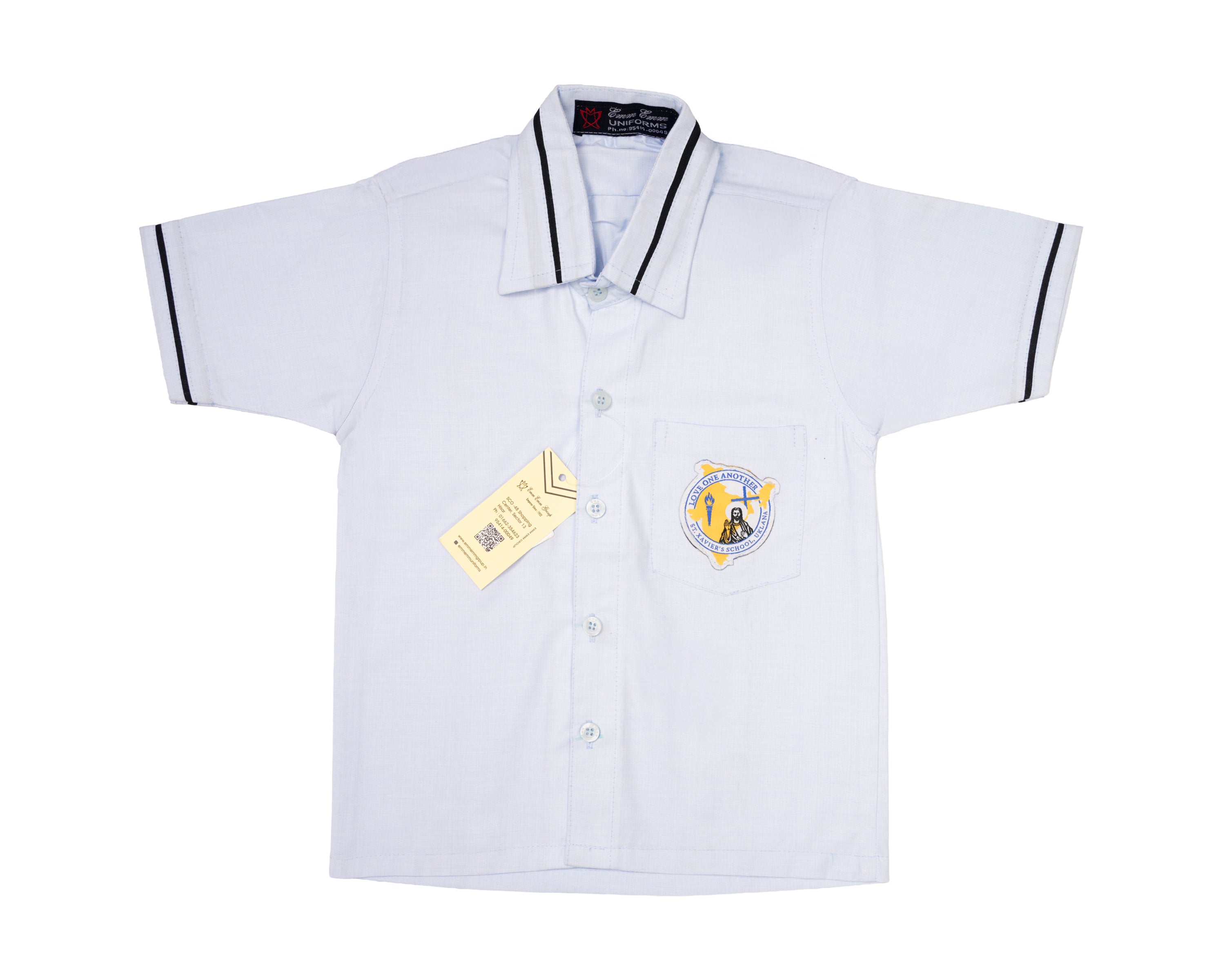 Shirt White H/S - St Xavier School